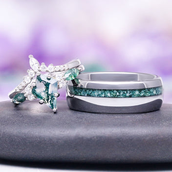 Moss Agate Ring Meaning: Symbolism for Couples & Love