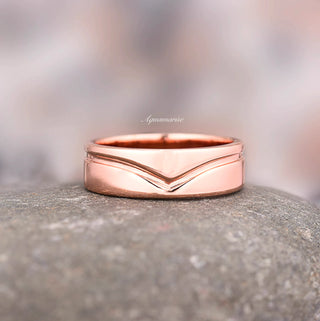 Hexagon Morganite Couples Ring Set