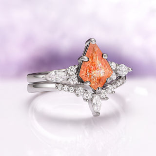 Skye Kite®  Natural Sunstone Ring Set in Sterling Silver