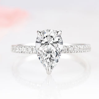 Lumiere Lab-Grown Diamond Engagement Ring- 14K White Gold (IGI Certified)