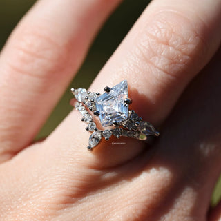 Skye Kite® Simulated Diamond Bridal Ring Set in Sterling Silver