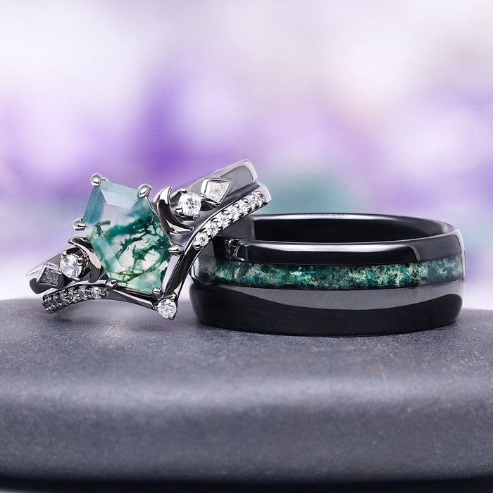 Alliances gothiques : des styles romantiques et sombres pour votre grand jour