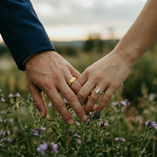 How to Choose His and Hers Wedding Rings That Actually Feel Like a Pair
