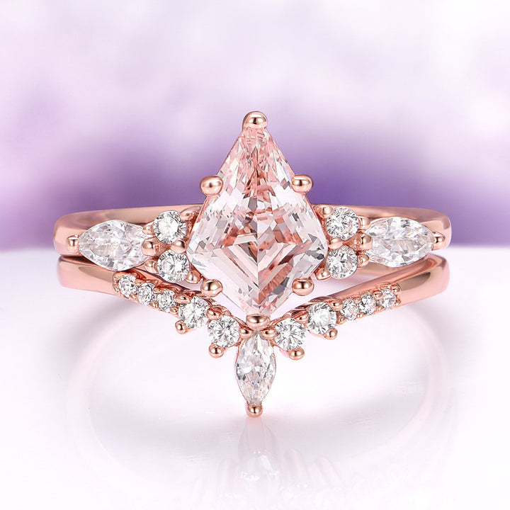 Skye Kite® Morganite Ring Set in 14K Rose Gold Vermeil