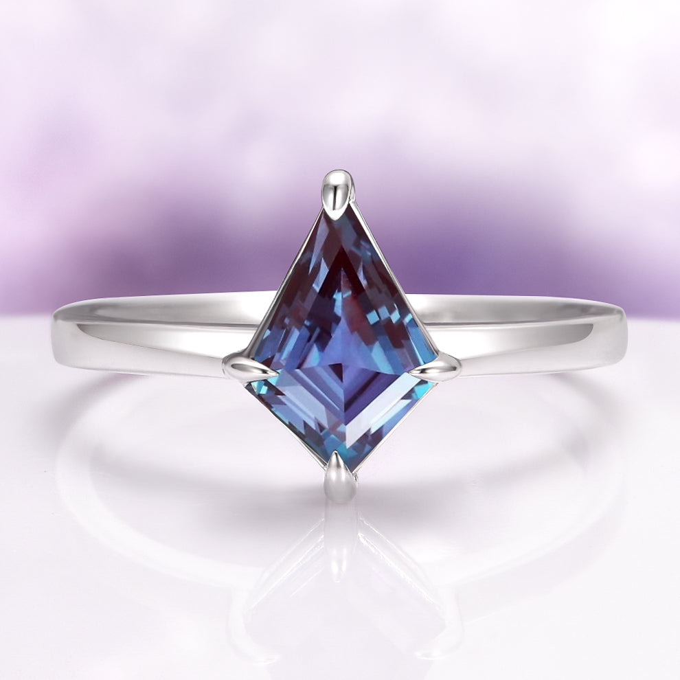 Kite Alexandrite Couples Ring