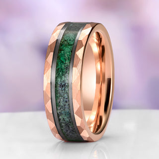 Skye Kite® Moss Agate Couples Ring Set