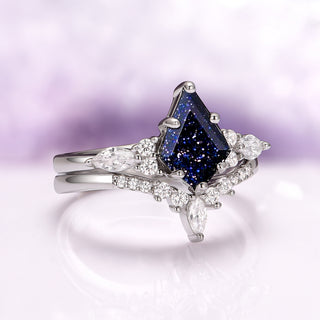 Skye Kite® Starry Night Ring Set in Sterling Silver