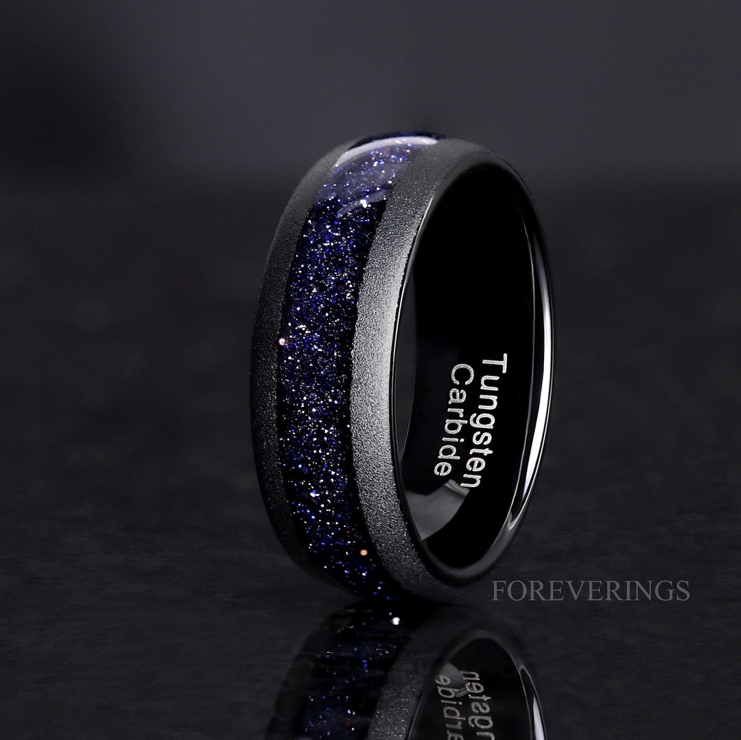 Starry Night Couples Ring