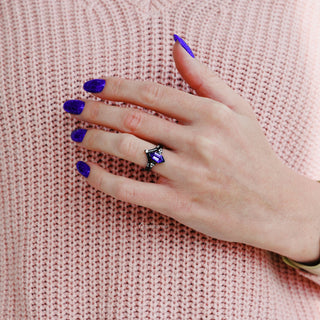 Orion Nebula™ & Tanzanite Couples Ring Set