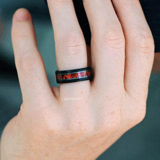 Skye Kite®  Natural Red Garnet Couples Ring Set