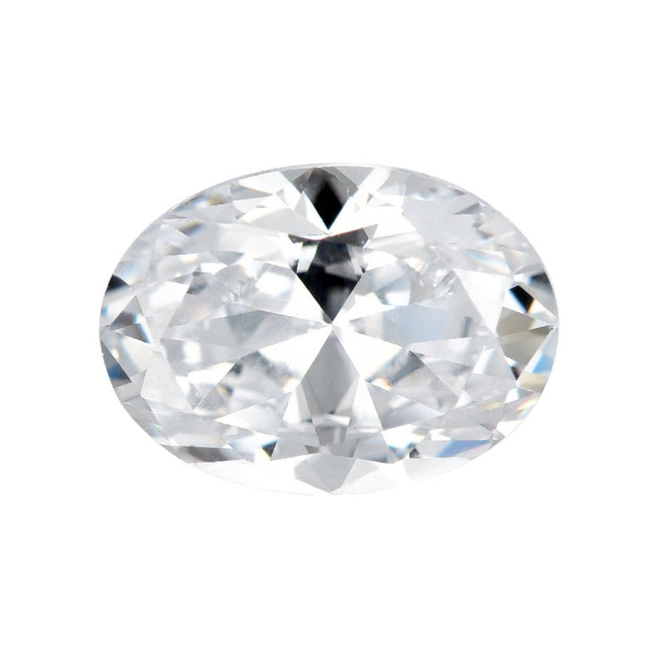 Premium Oval Cut Loose Moissanite Gemstone