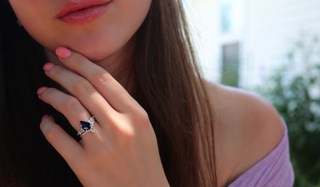 Skye Kite® Starry Night Ring Set in Sterling Silver