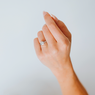 Sophia Lab-Grown Diamond Engagement Ring in 14K White Gold (IGI Certified)