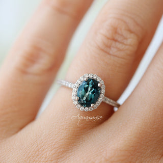 Iris Natural London Blue Topaz Ring in Sterling Silver