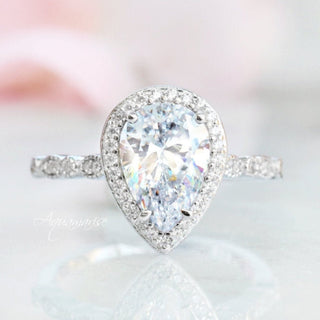 Luxe Lab-Grown Diamond Engagement Ring in 14K White Gold (IGI Certified)
