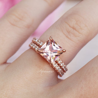 Diamond Wedding Band in 14K Rose Gold Vermeil (2mm)