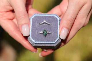 Skye Kite® Green Moss Agate Ring in Sterling Silver
