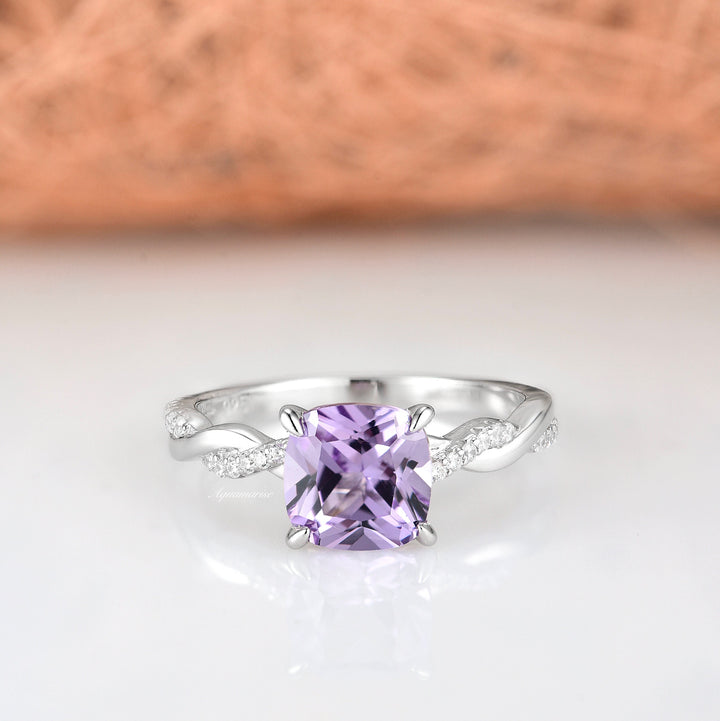 Sophia Alexandrite Ring- Sterling Silver